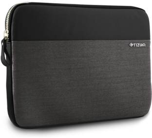 Tizum 11.6-Inch "Trail Folio" with External Document Slip Pocket Laptop Sleeve/Cover