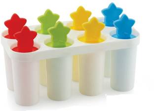 Bekner BKN-08-Fruity kulfi moulds Multicolor Plastic Ice Cube Tray