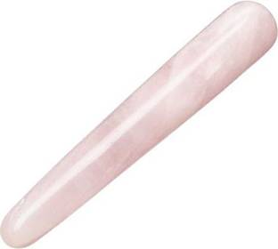 KANHA HANDICRAFT NATURAL ROSE QUARTZ STONE (M88) MASSAGE STICKS GUA SHA TOOL FOR FACE MASSAGE ,ANTI AGING ,ANTI WRIKLES Massager