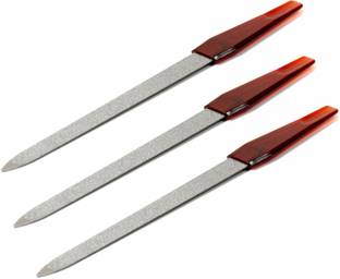 MYYNTI Manicure Pedicure 3 PCS Nail File Tools Double Sided Nail Shaper for Women
