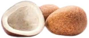 ORGANIC NATURE Dry Coconut Halves- Copra (Pack of 400 Gram) Coconut