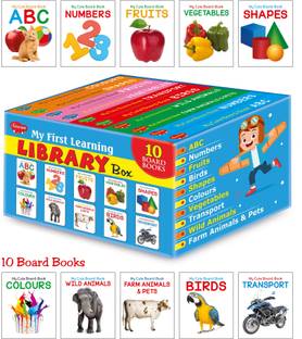 Books For 1 Year Old Blue Box Set Of 10 Board Books