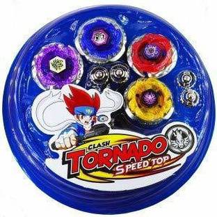 pflegen 4 in 1 Metal and 2 Metal for Kids Boys and Girls Baby Spinning Beyblade Toy