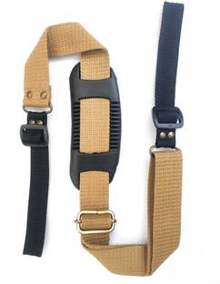 START NOW Gun Belt, Hand-Made, Made up of Cotton, a Buckle Used for Easy Attachment and a Fully Rubberized Gripper for a Perfect Grip Self locking clips Strap
