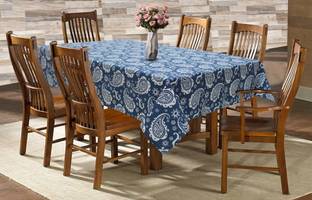 AIRWILL Printed 6 Seater Table Cover