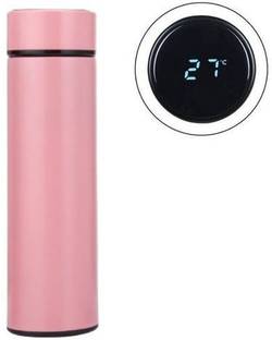 KBMART Smart Intelligent Vacuum Insulated Water Bottle with LED Temperature Display 500 ml Steel Flask