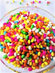 ORGANIC NATURE Sugar Coated Mint Fennel Seeds [Variyali Candy Mukhwas] Mint Mouth Freshener