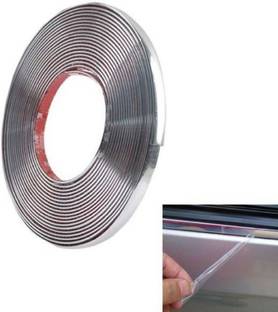 Love Me chrome For car Interior Decorating and Styling Strips (12 mm 5 meter) Car Beading Roll For Window, Window, Door