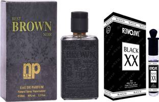 NP NEW PERFUMES BLACK NOIR PERFUME & BLACK XX ATTAR