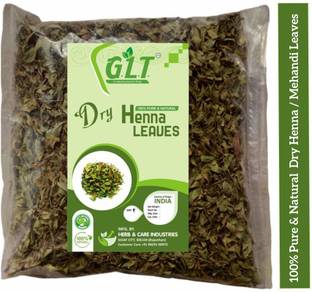 G.L.T. DRY HENNA MEHENDI LEAVES 100% NATURAL & ORGANIC (1kg)