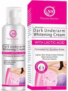 Nuerma Science Underarm Cream Dark Underarm Whitening Cream with Lactic Acid