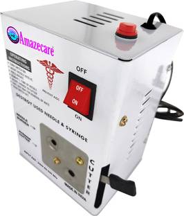 AMAZECARE ™ Electric Needle And Syringe Destroyer Hub Cutter Stainless Steel With Auto-cut Protection Needle Burner