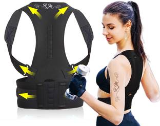 Toxen Back Pain Relief Belt,Adjustable Posture Corrector Back Brace for Back Pain Relief Posture Corrector
