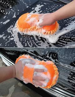 Auto Extras Microfiber Vehicle Washing  Sponge