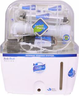 Aqua Fresh white ro+uv+uf+tds+mineral 15 L 15 L RO + UV + UF + TDS Water Purifier