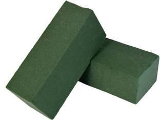 Vardhman Floral foam Bricks used in natural,dry & artificial flower arrangment , 2 Per Package, each size 23 x 10 x 8 cm