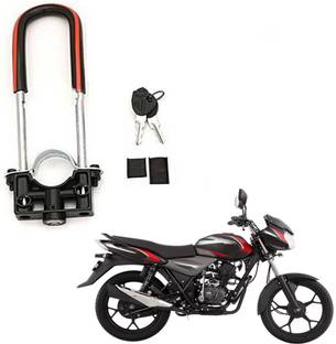 BRPEARl Bike Front Shocker Wheel Lock-161 Bike Front U-Type Anti Theft Wheel Lock For Bajaj Discover Wheel Lock