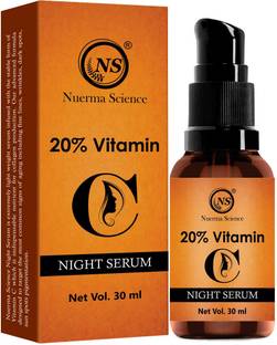 Nuerma Science Vitamin C Serum with hyaluronic acid For face Anti Ageing, Brightening and Whitening Serum