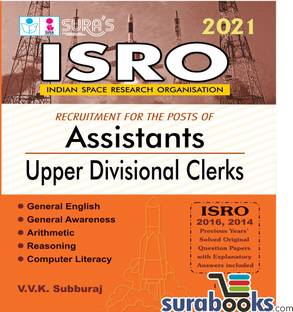 ISRO Assistants Upper Divisional Clerks Exam Books 2017