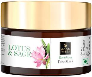 GOOD VIBES Lotus and Sage Face Mask and Pack