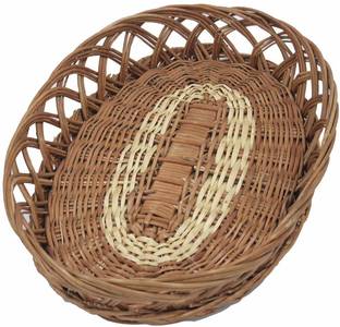 A R ENTERPRISES Wooden Basket 114 Wooden Fruit & Vegetable Basket