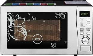 Godrej 19 L Stainless Steel Cavity, With 125 Insta Cook Menus, Convection Microwave Oven