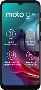 Motorola G30 (Pastel Sky, 64 GB)
