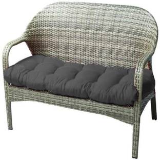 डैडी कूल Patio Bench Cushion पॉलिएस्टर फ़ाइबर ठोस चेयर पैड 1 का पैक