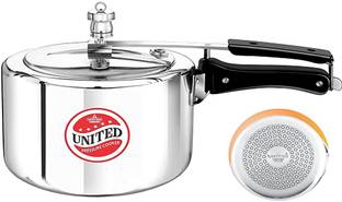 United 1 L Inner Lid Induction Bottom Pressure Cooker