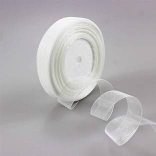 Sui Dhagga White Organza Ribbon-1inch-1 White Nylon Ribbon