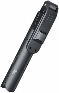 MAXISTORE Wireless Mini Live Broadcast Extendable Bluetooth Selfie Stick Cum Tripod for All Smartphones Tripod