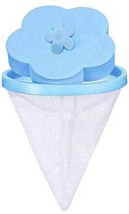 eDUST New Arrival Hair Removal Catcher Filter Mesh Pouch Cleaning Balls Bag Dirty Fiber Collector Washing Machine - Blue Washing Machine Net