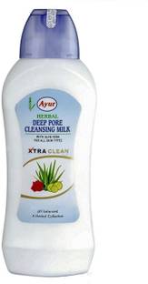Ayur Herbal Deep Pore Cleansing Milk With Aloe Vera Face Wash