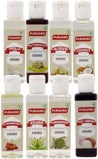 PURAMIO Culinary essence, (Pack of 8) - Each 30ml Mixed Fruit Liquid Food Essence