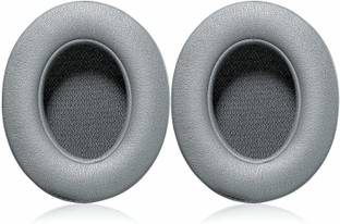 SYGA Cushions Replacement Ear Pads for Beats Studio 2 & 3 (B0501, B0500) Wired & Wireless-Softer Leather, Luxurious Memory Foam-Enhanced Noise Isolation & Stronger Adhesive-Grey Over The Ear Headphone Cushion