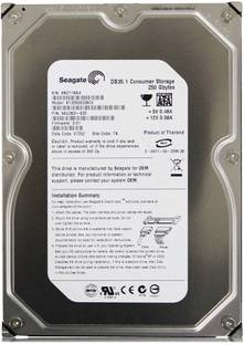 Seagate OEM 250 GB Desktop White, Silver SATA Internal Hard Disk Drive (HDD) (ST250DP)