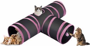 Scheibe Cat Tunnel Kitten Dog Rabbits Cat Interactive Toy Play Toy Nylon Training Aid For Cat