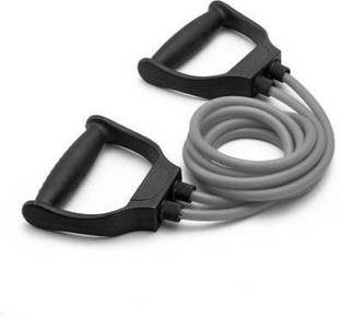 SZ EXPORT Double Resistance Band Toning Tube Exerciser Fitness Pulling Rope for Men Resistance Tube