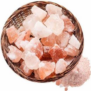 ORGANIC NATURE Pink Rock Salt Chunks Himalayan Pink Salt