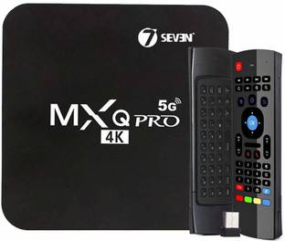7SEVEN 4K Android TV Box 2GB 16GB 64 Bit Quad Core WiFi UHD 4K 1080 MXQ PRO Android Box Media Streaming Device