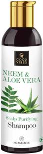 GOOD VIBES Neem And Aloe Vera Shampoo