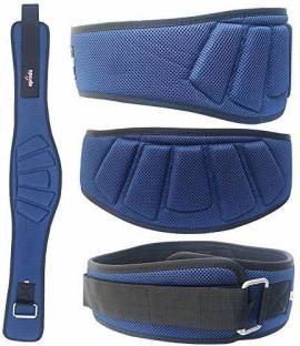 aprodo Power Guidance Nylon Weightlifting |AP-16 Blue Weight Belt