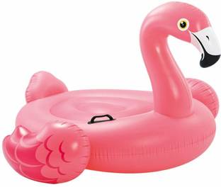 HARAMAYNNX INTEX Ride -on Flamingo Swim Pool Float (56x54x38) TUBE Inflatable Pool Accessory