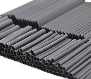 GREENARTZ 200pc black 1-10mm 4.5cm each Heat Shrink Cable Sleeve