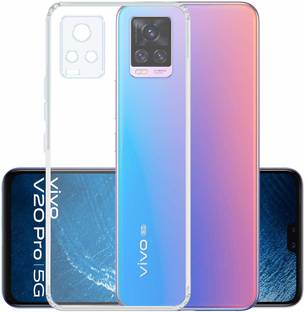 SUNSHINE Back Cover for Transparent Crystal Clear Cover Case for Vivo V20 Pro