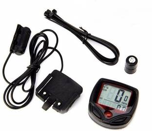 swabs 15 Function Bicycle Computer Odometer Speedometer With Digital LCD Wired Wired Cyclocomputer