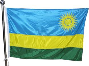 FlagSource RWANDA COUNTRY FLAG Rectangle Outdoor Flag