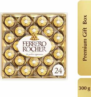 FERRERO ROCHER 24pcs Chocolates | Birthday Gift | Anniversary Gift | Valentinesday Gift | Diwali Gift | Rakhi Gift | Holi Gift | Gift For Loved Ones Truffles