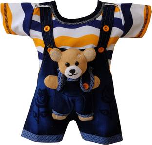 FIRST STEP ENTERPRISES Boys Casual T-shirt Dungaree