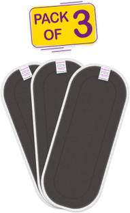 Bembika 5 Layer Bamboo Charcoal Inserts Liners Natures Cloth Diaper Liner, Wetfree Reusable Washable Cotton Diaper Nappy Inserts for Baby Cloth Diapers (Set of 3)